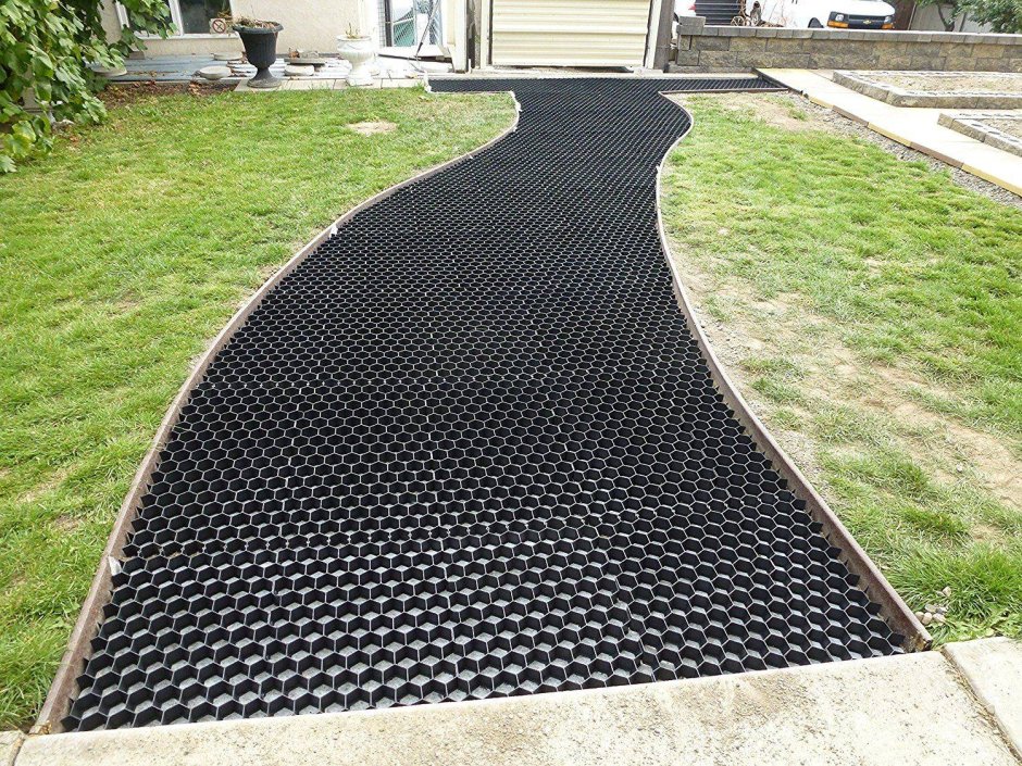 Дорожка резиновая 1.5х10 м "рифленка