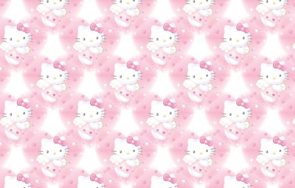 Фон с Хеллоу Китти