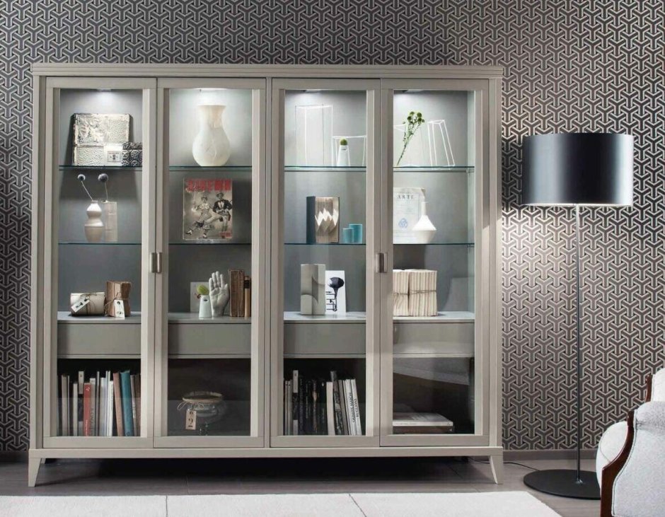 Шкаф витрина Режиссер ikea