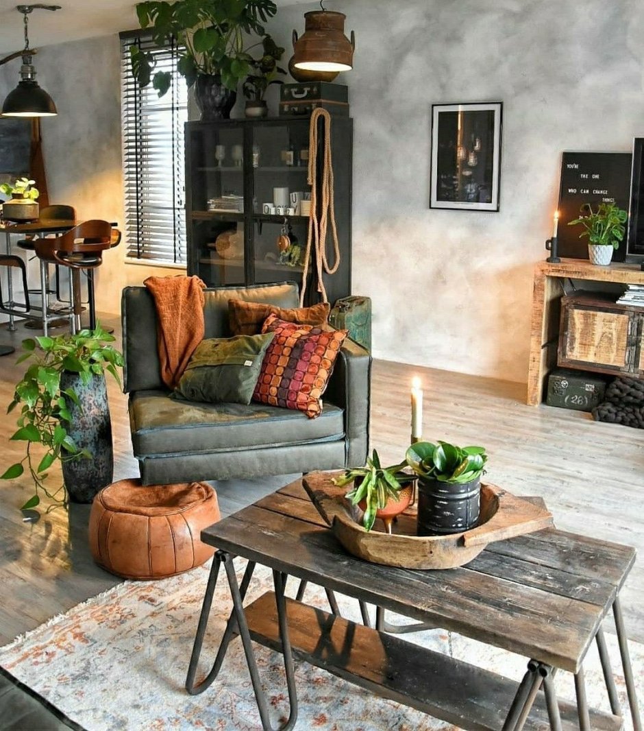 Rustic Bohemian Interior