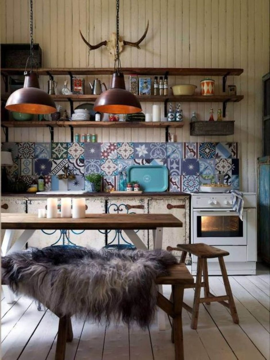 Кухня в стиле Сканди Шик