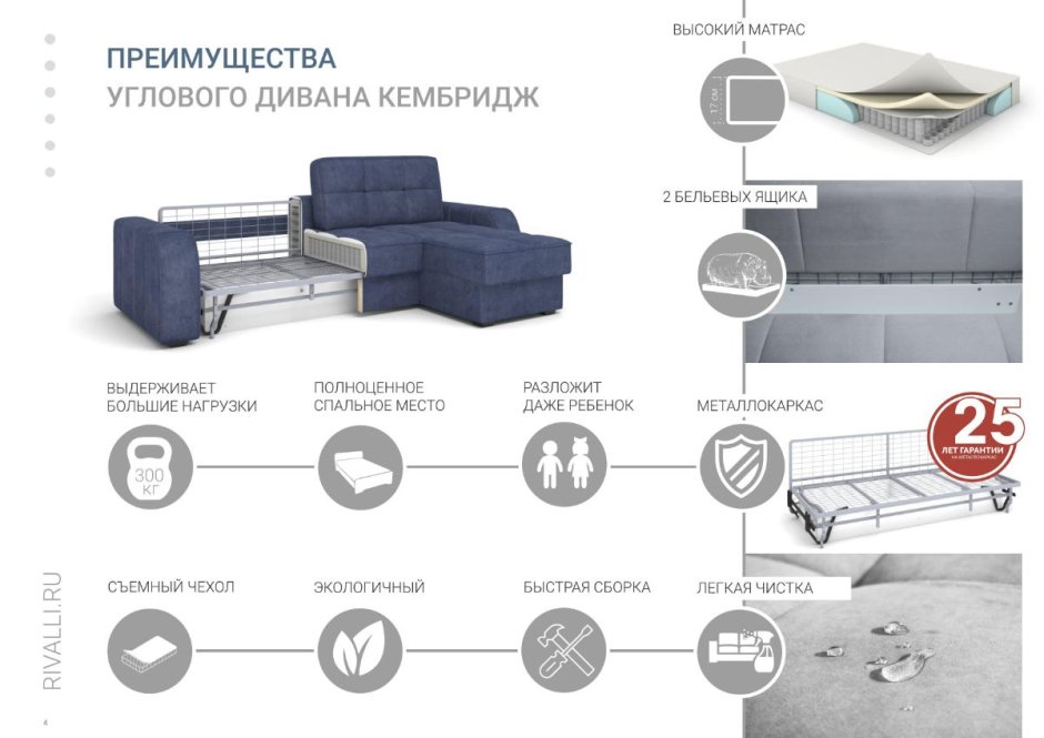 Мягкая часть дивана