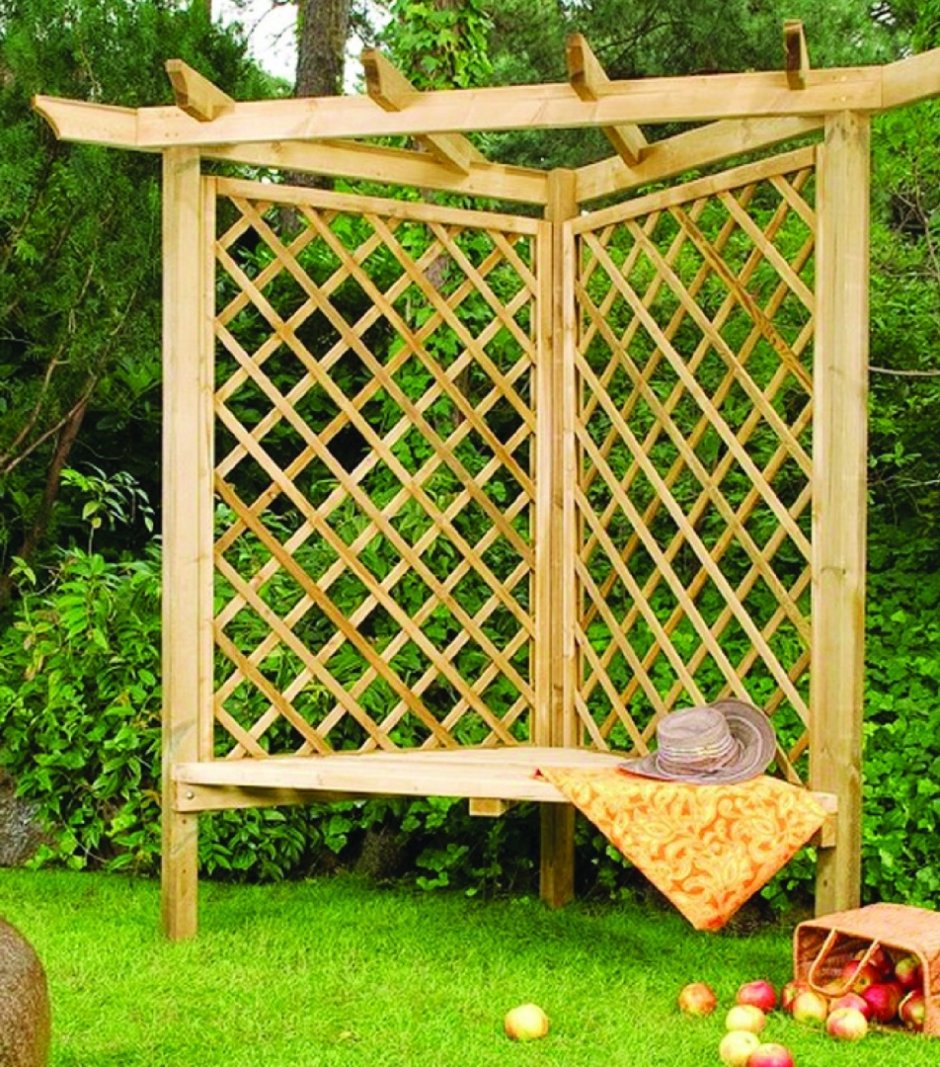 Пергола деревянная