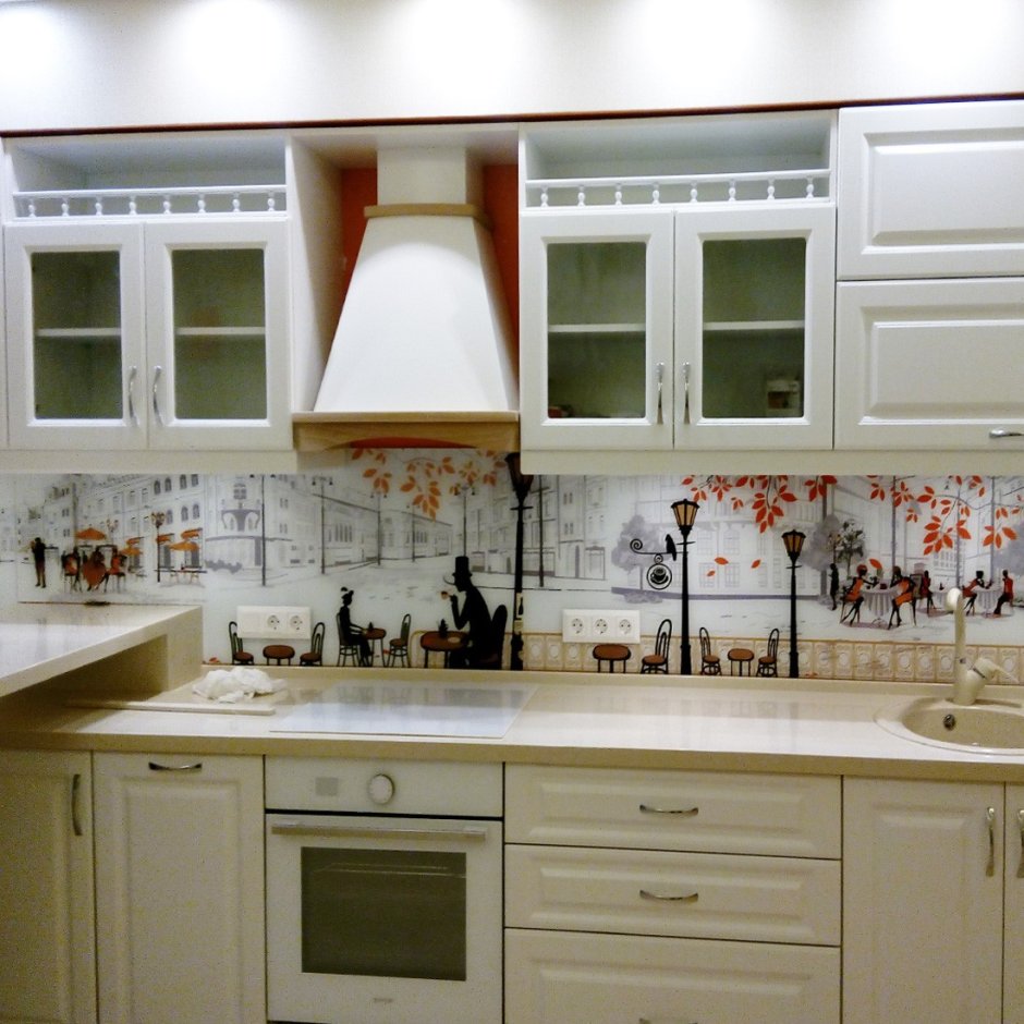 Фартук для кухни Прованс