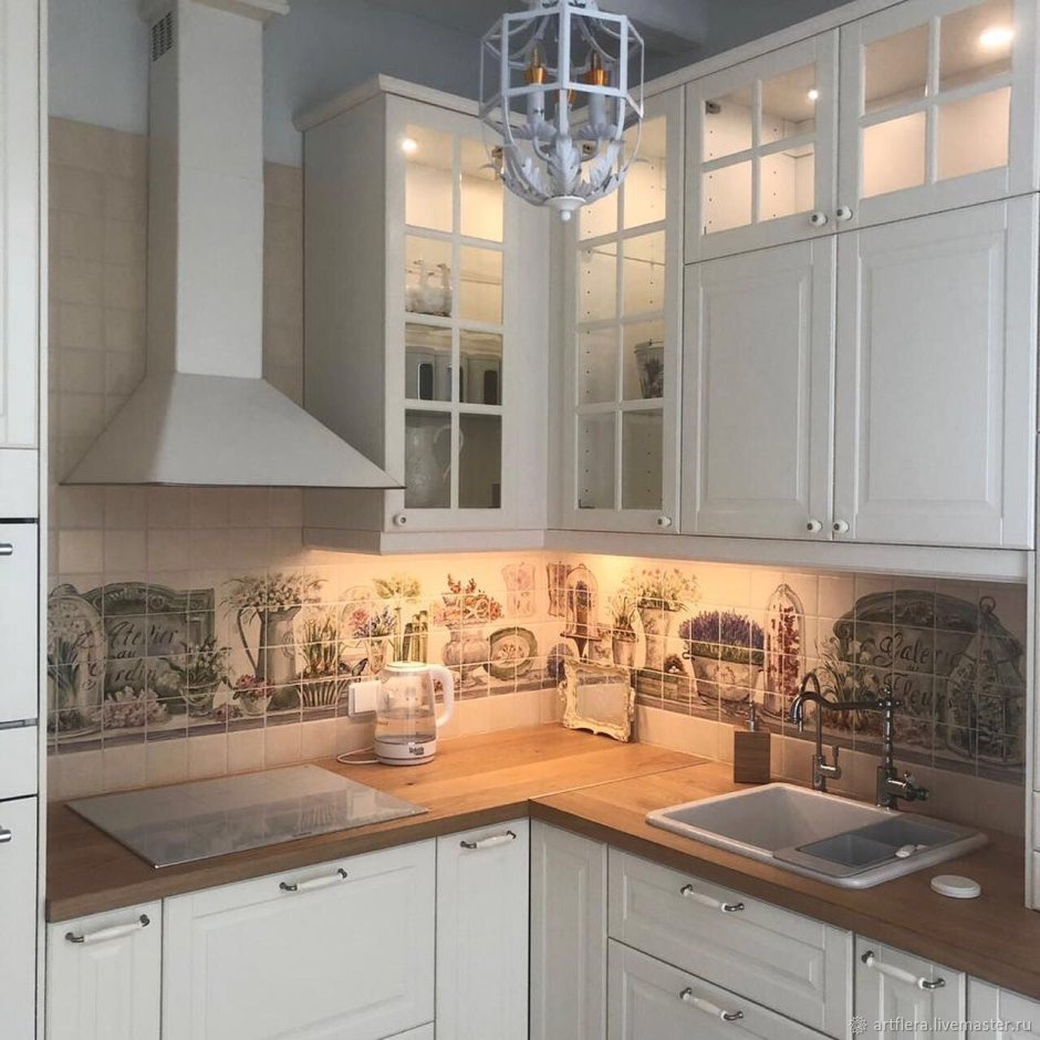 Фартук для кухни Прованс