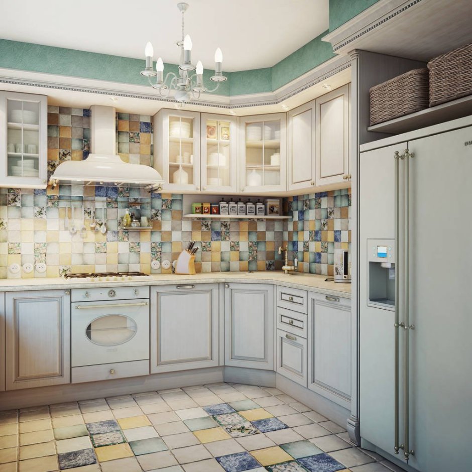 Кухня Прованс светлая