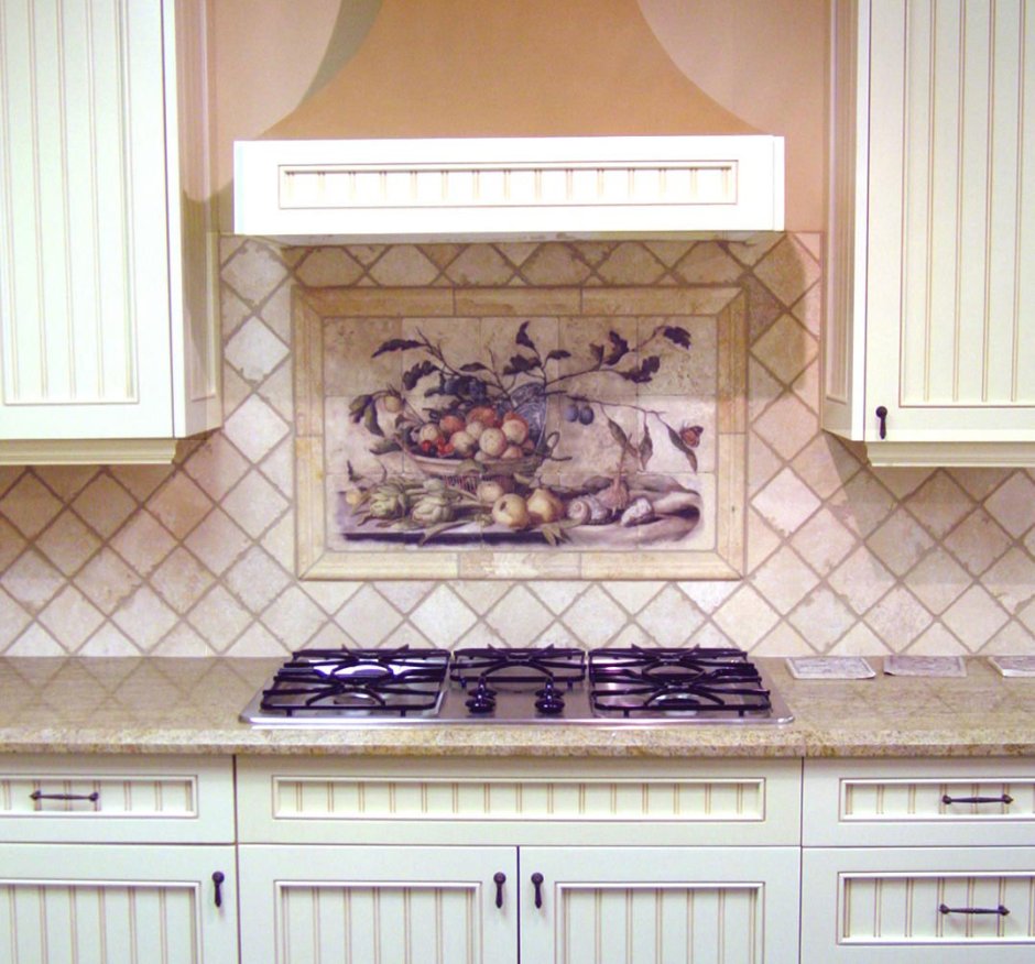 Плитка в стиле Прованс для кухни