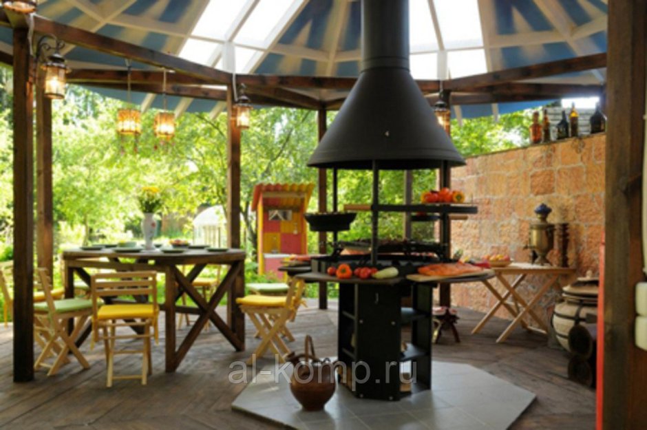 Дровяной гриль LAPPIGRILL-90