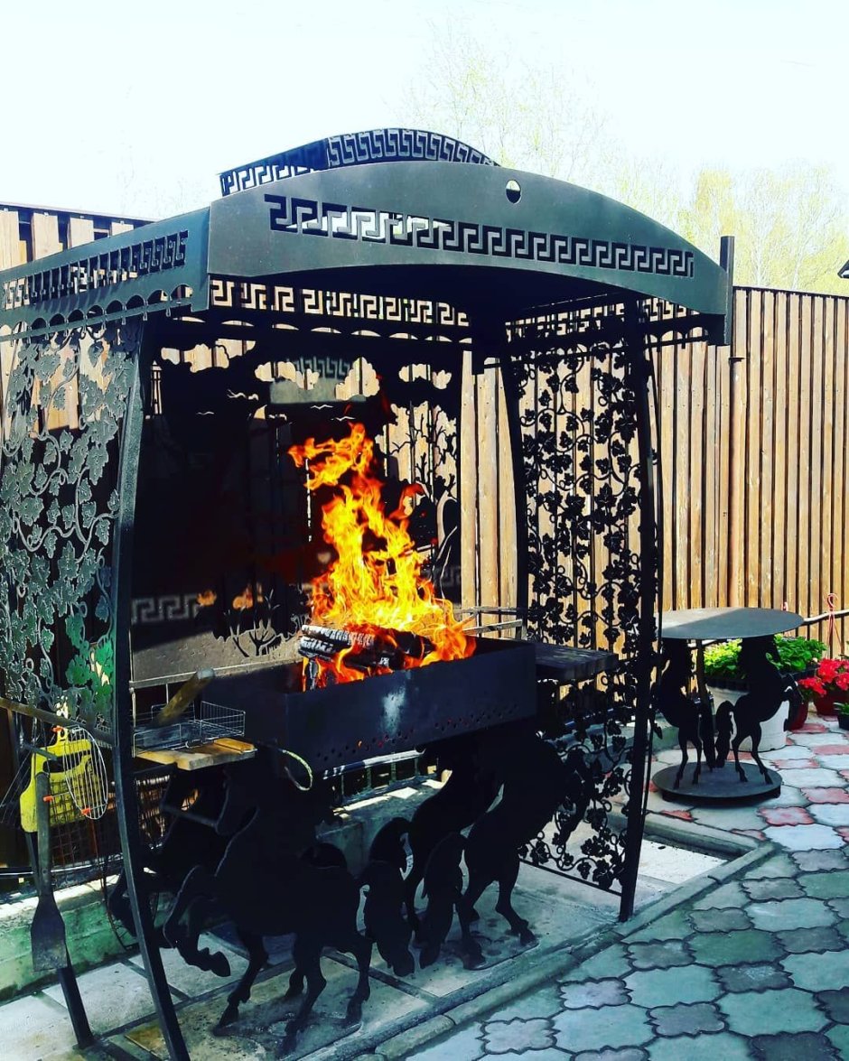 Мангалы на плазменной резки