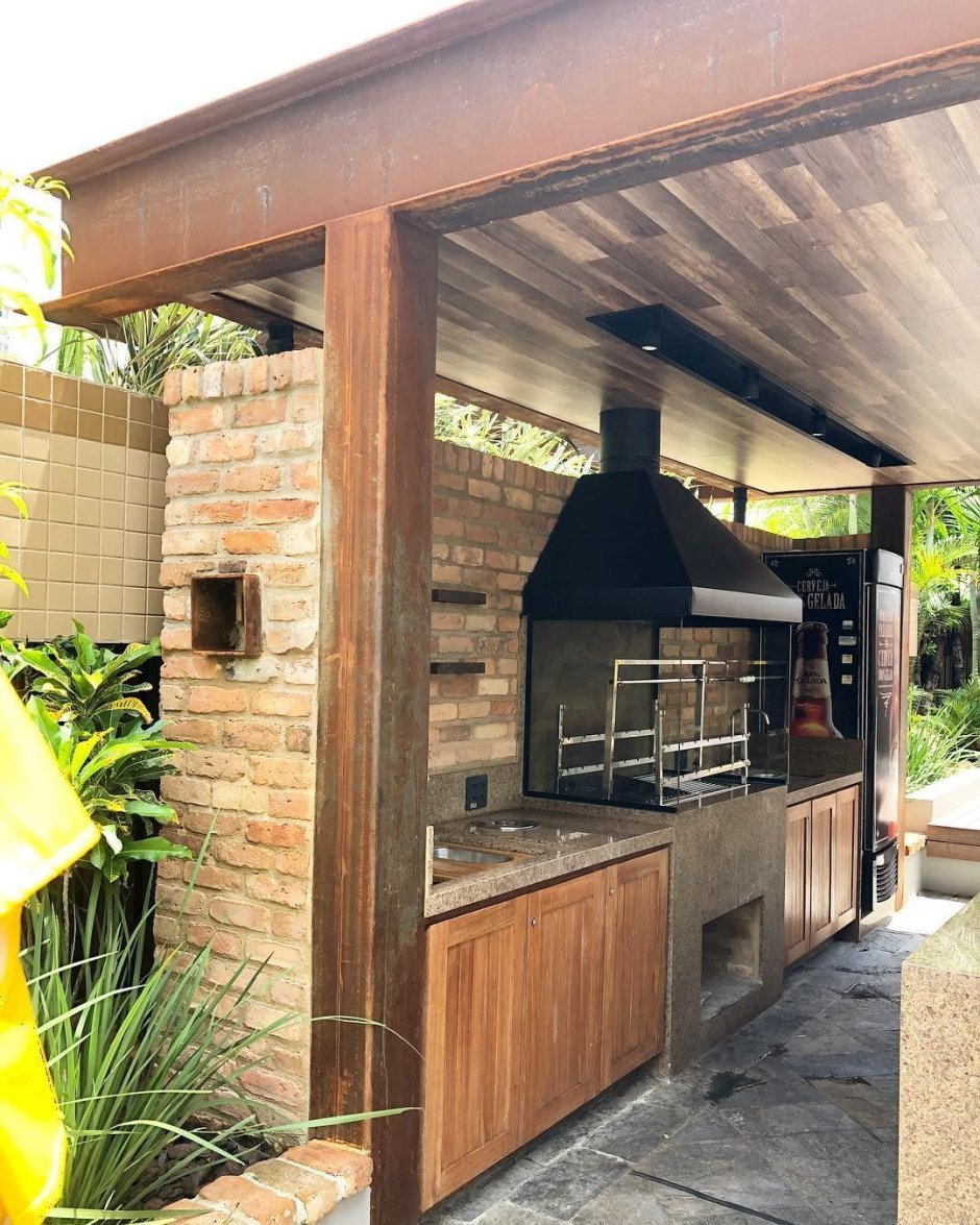 Летняя кухня гриль