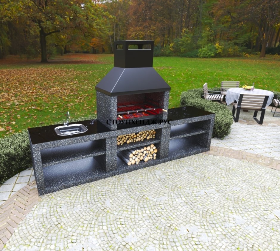 Барбекю комплекс Стоунхендж Lux