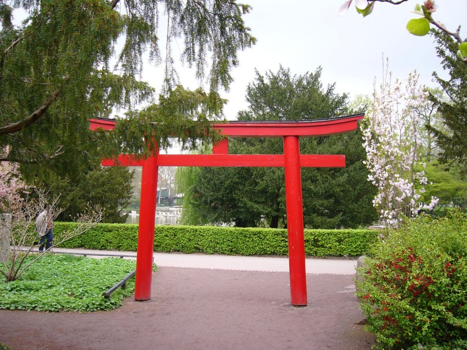 Китайская арочная архитектура ворота