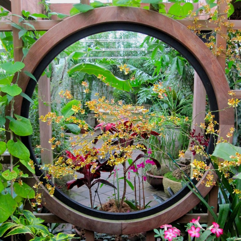 Японские ворота Тирии дзен сад