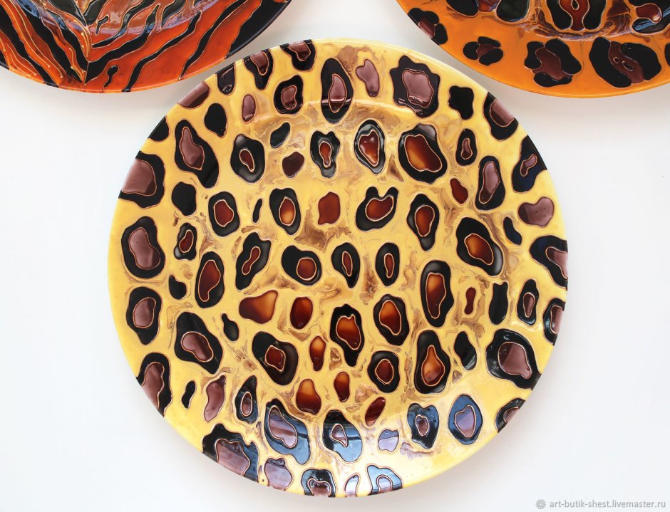 Тарелки с животным принтом