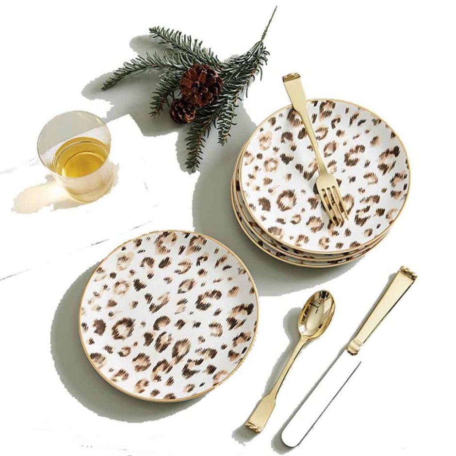 Леопардовая посуда