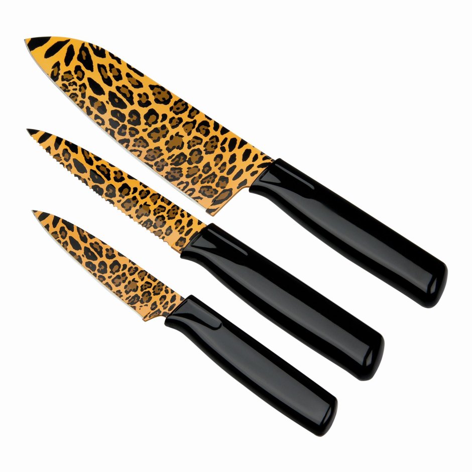 Ножи с животным принтом