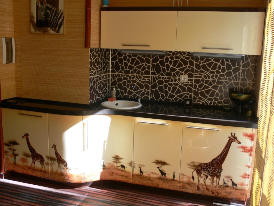 Кухня в стиле Сканди бохо