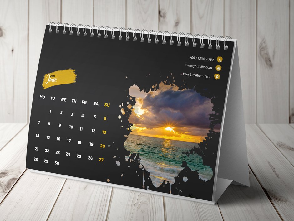 Виды настенных календарей