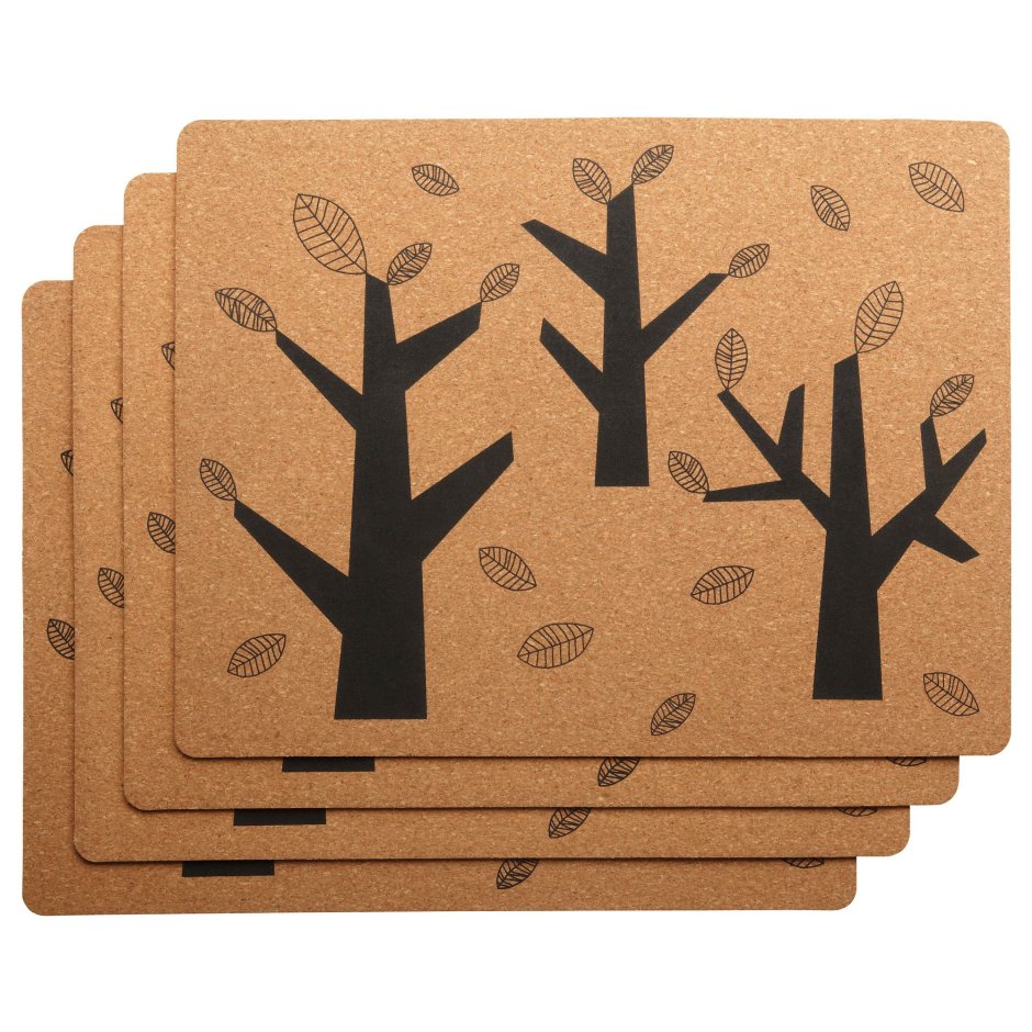 Салфетка под приборы пробковая