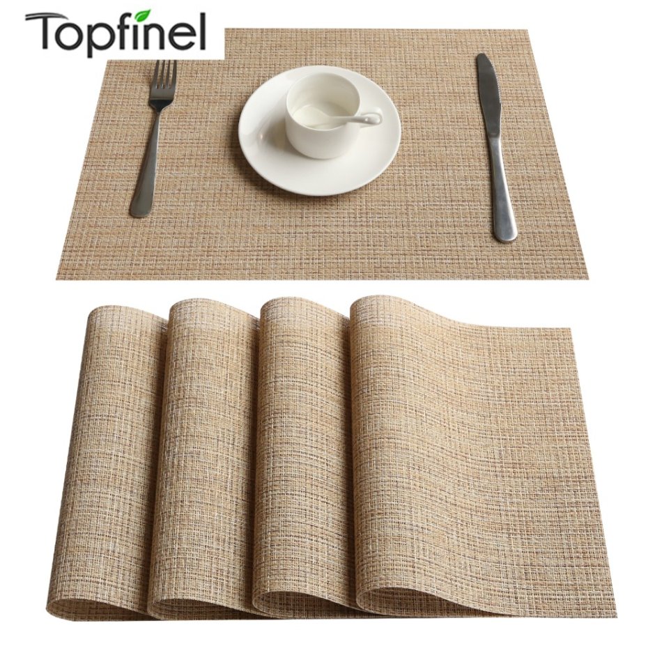 Плетеные сервировочные салфетки