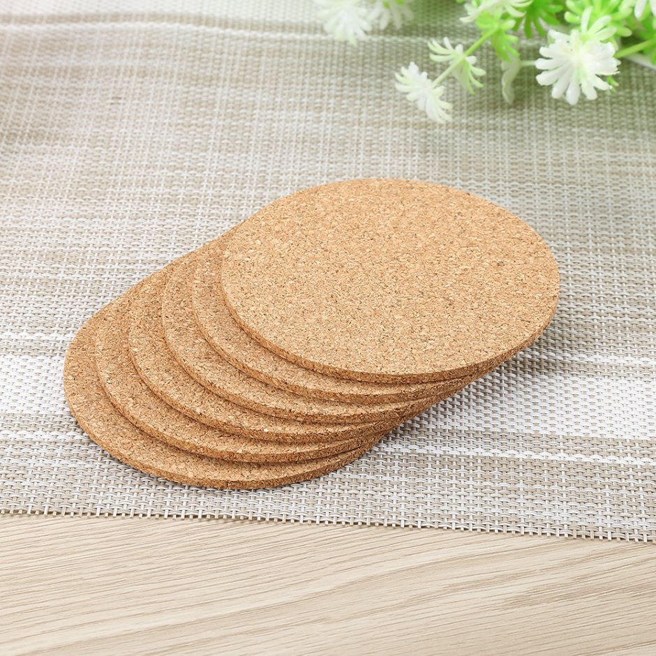 Пробковая подставка под горячее