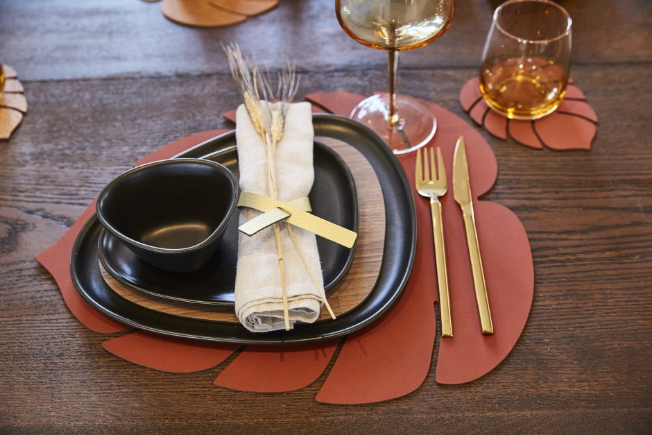 Сервировочные салфетки из трикотажной пряжи