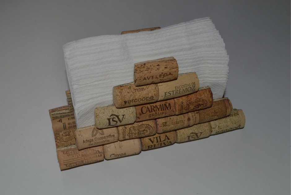 Салфетки из бумажной лозы Сервированные