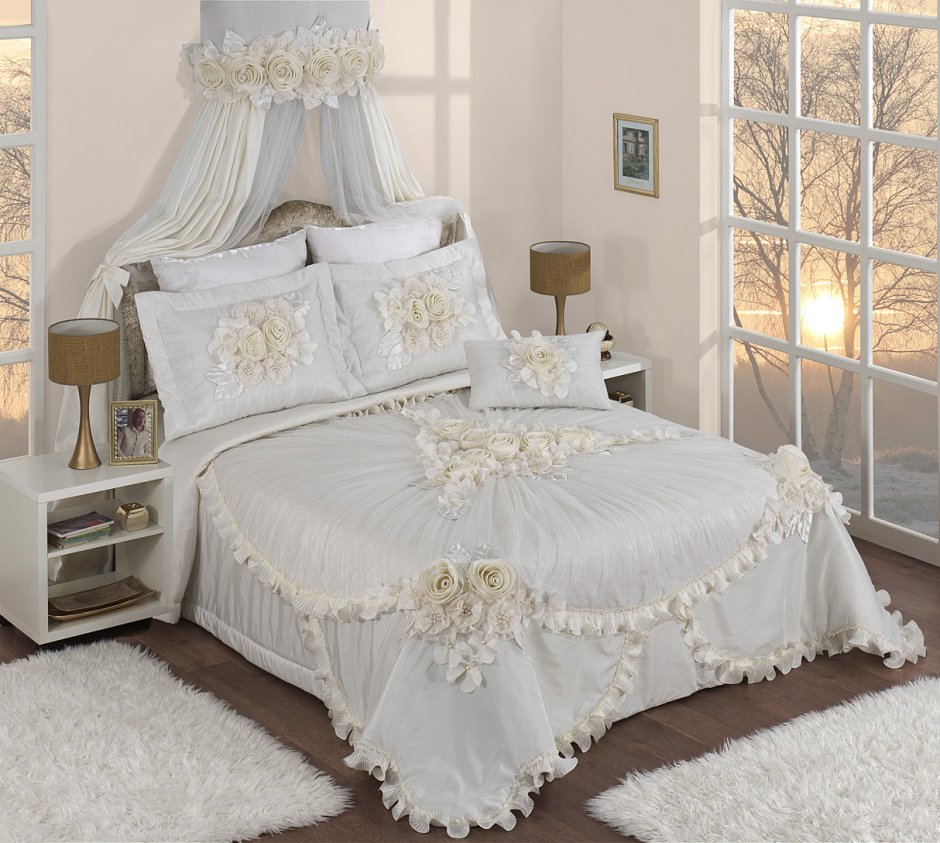 Покрывало на кровать 260х260 Турция