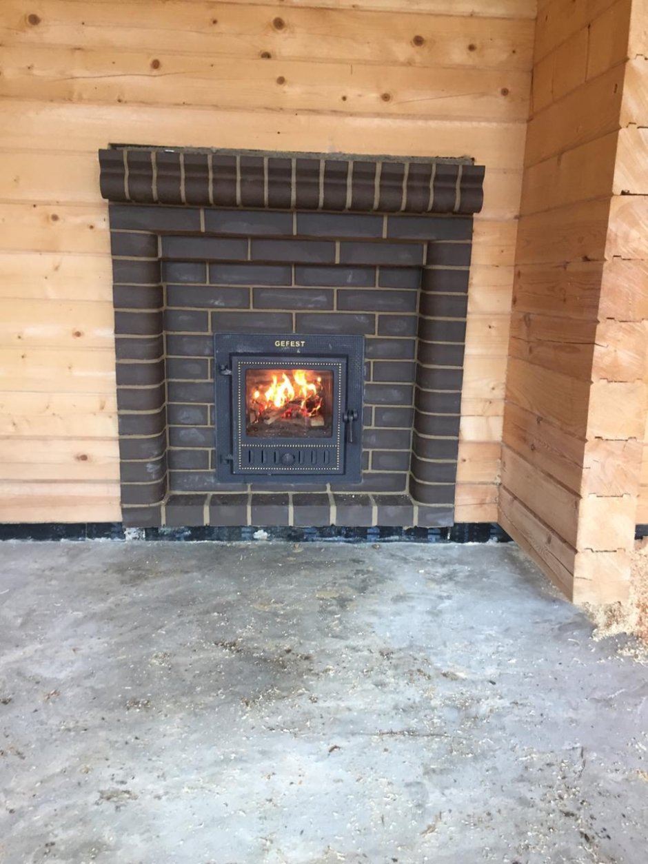 Обкладка банной печи Гефест