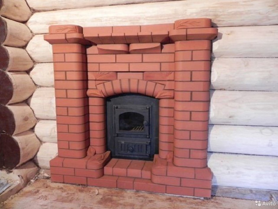 Обкладка печи в бане кирпичом