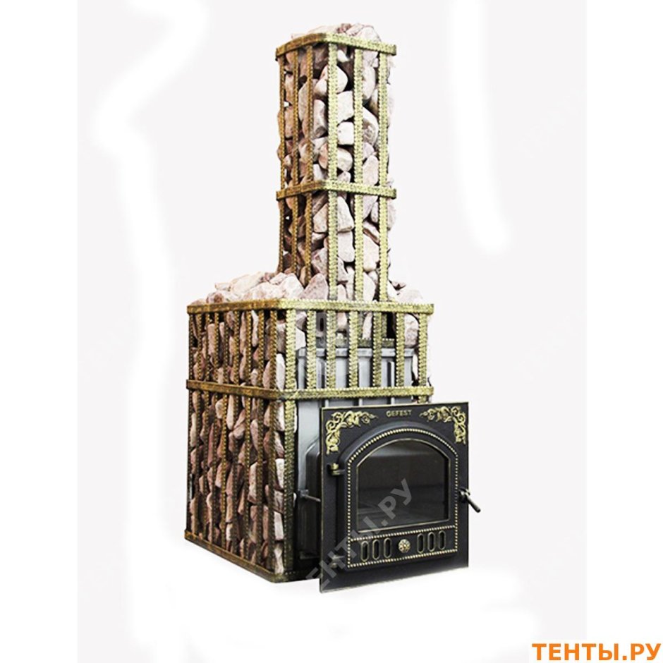Печь для бани чугунная Гефест 18