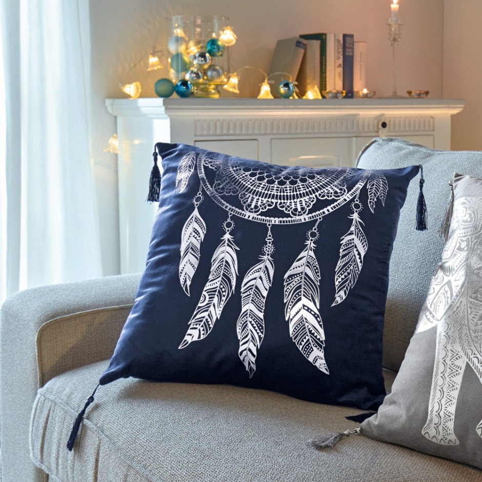 Круглая подушка