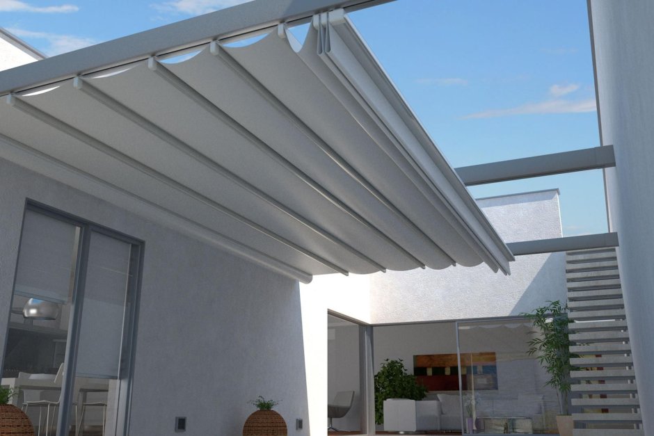 Retractable Pergola Roof