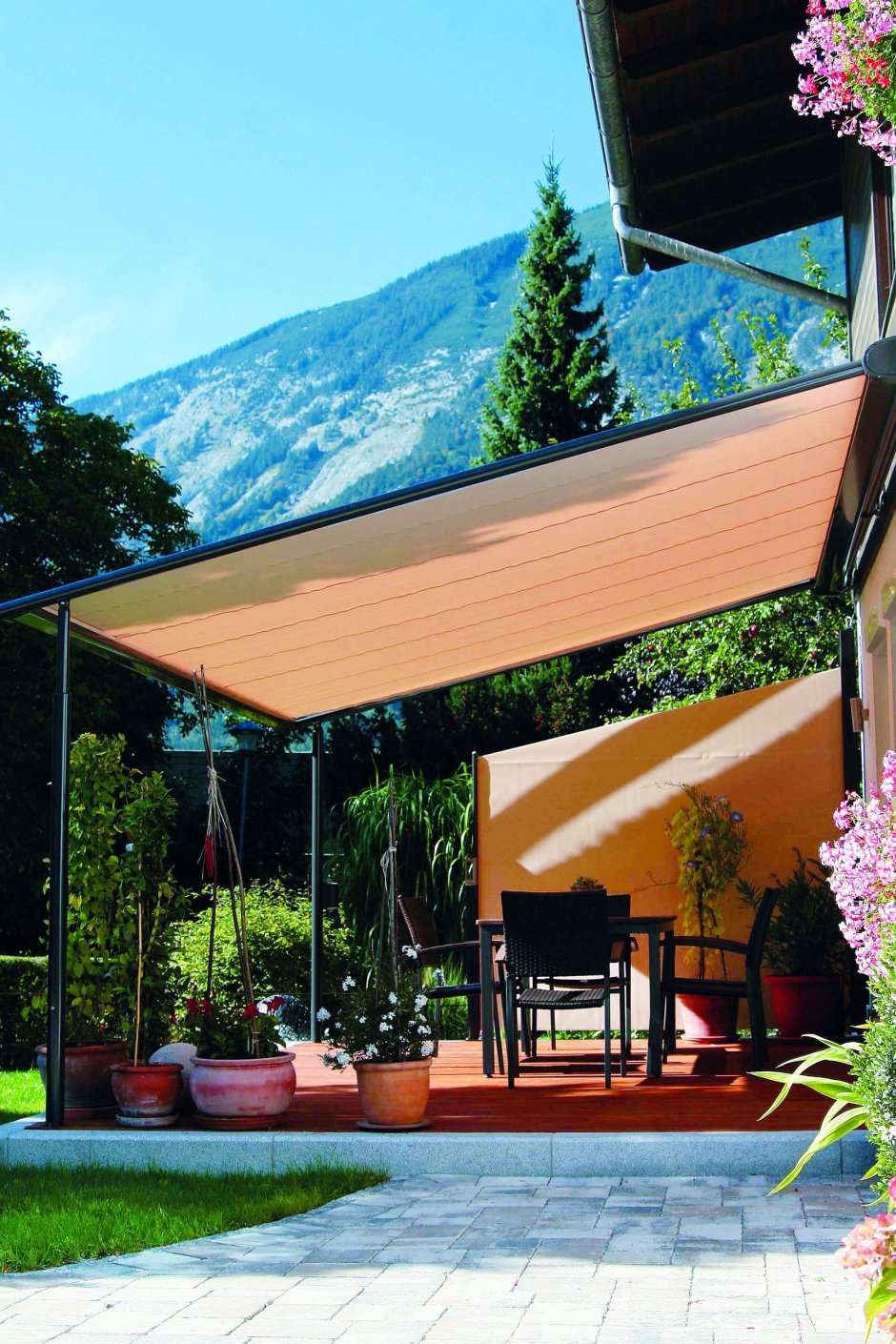 Пергола патио маркиза терраса