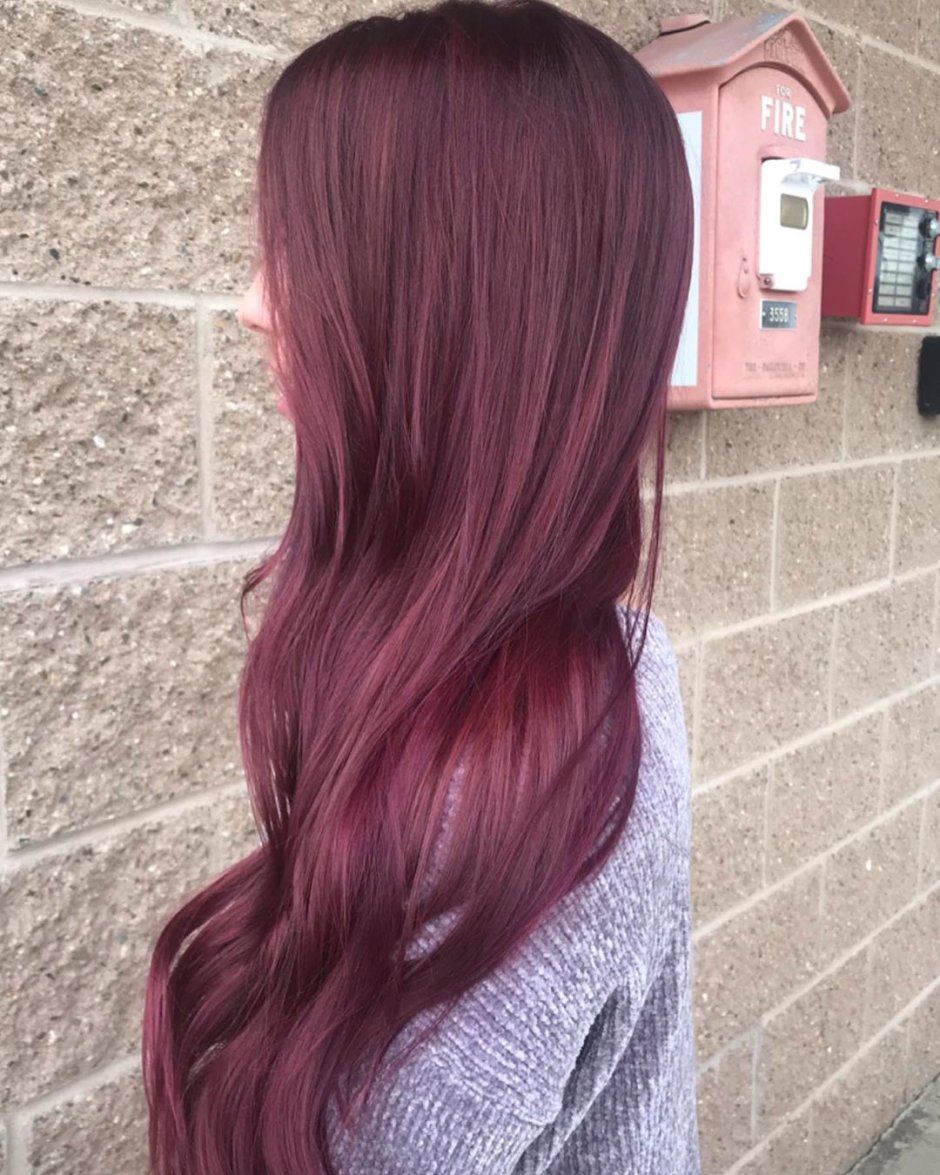 Темно красный цвет однотонный