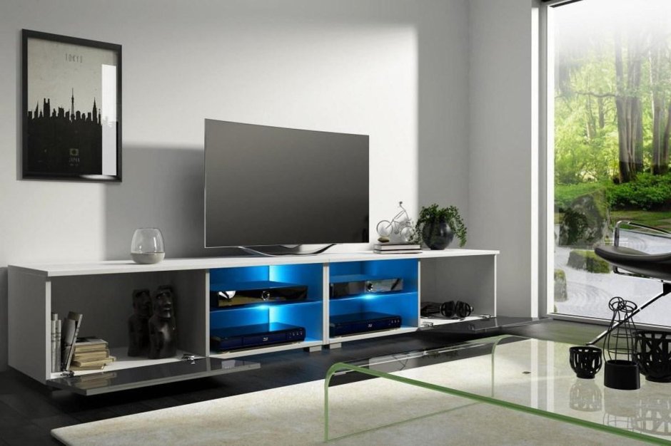 Полка в зал под телевизор