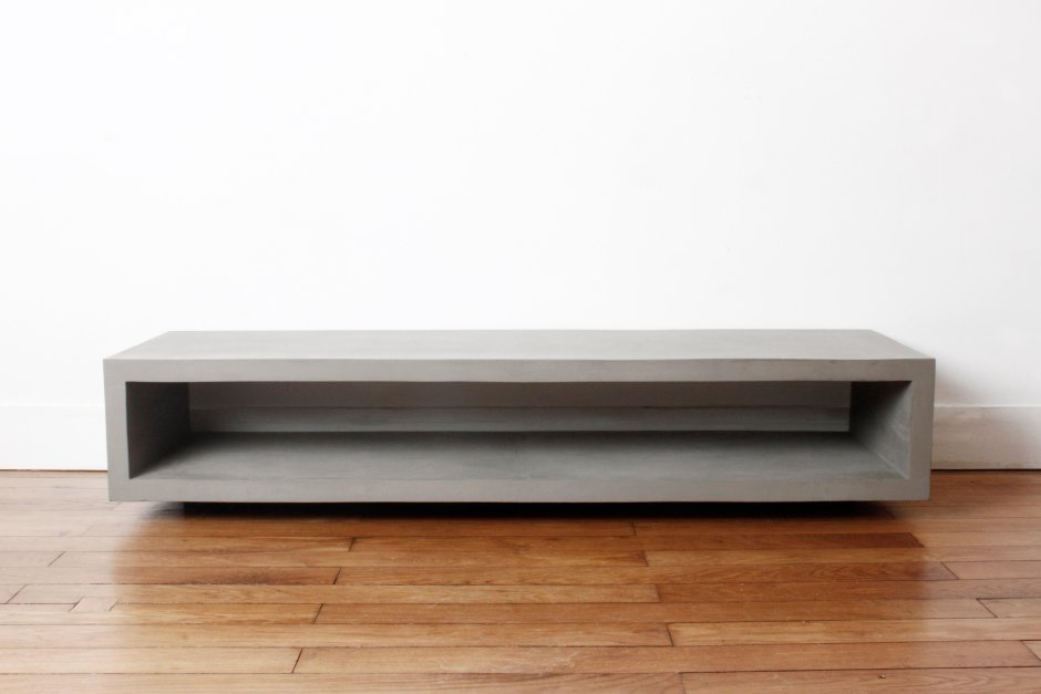 Тумба ТВ АСМ дио белый черный глянец