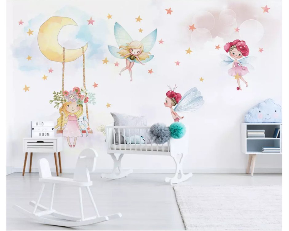 Спальня в розовых тонах