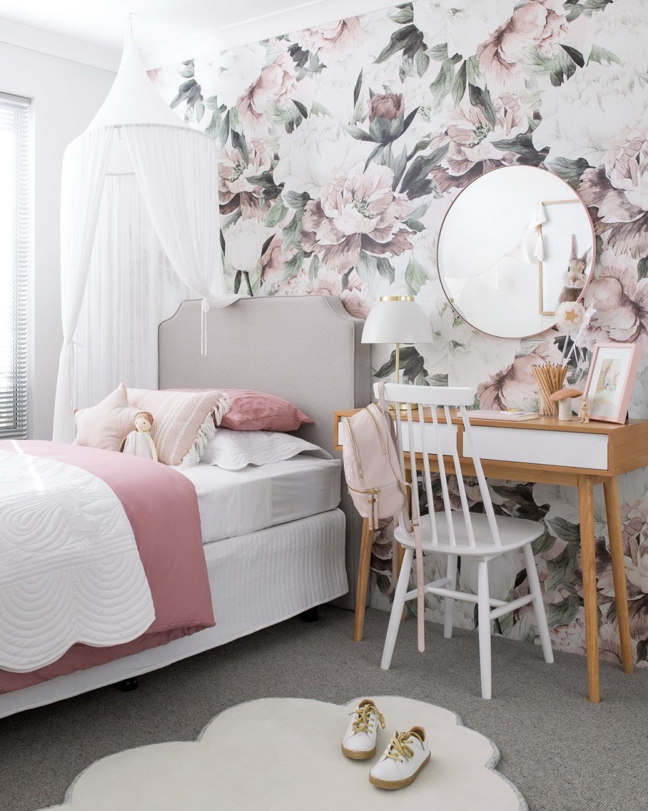 Декор для детской комнаты девочке