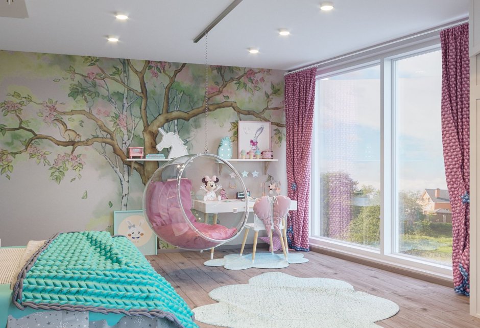 Детская в стиле путешествий