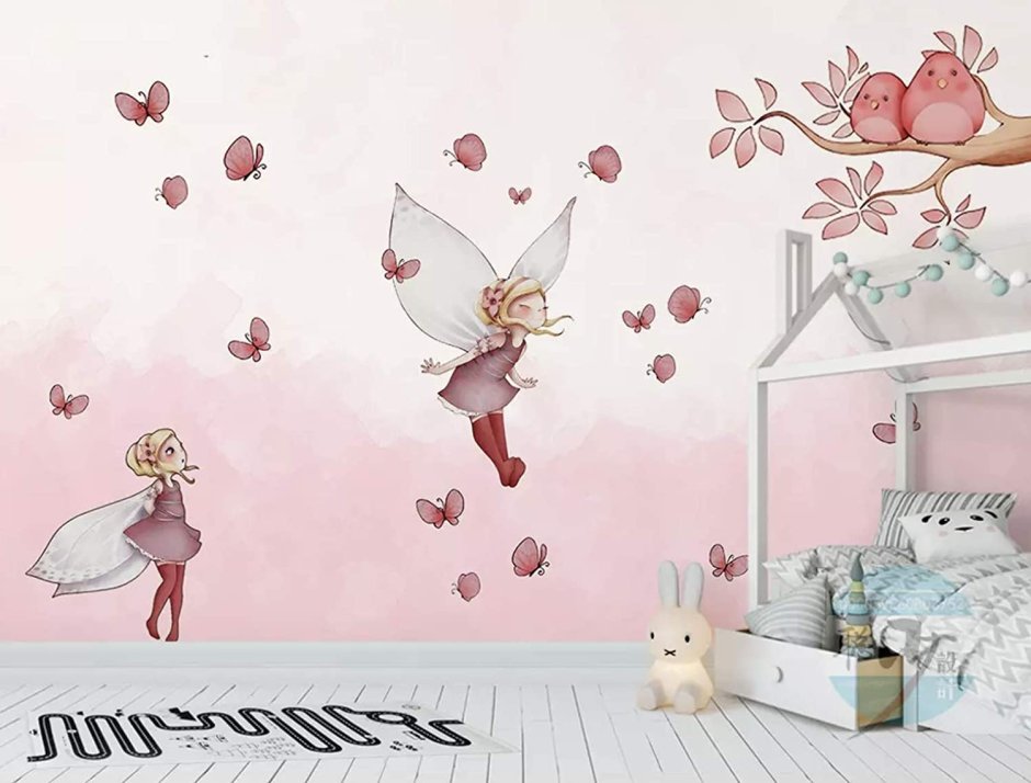 Фотообои для девочек в комнату