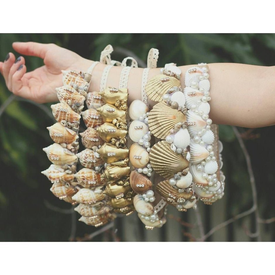 Поделки из ракушек
