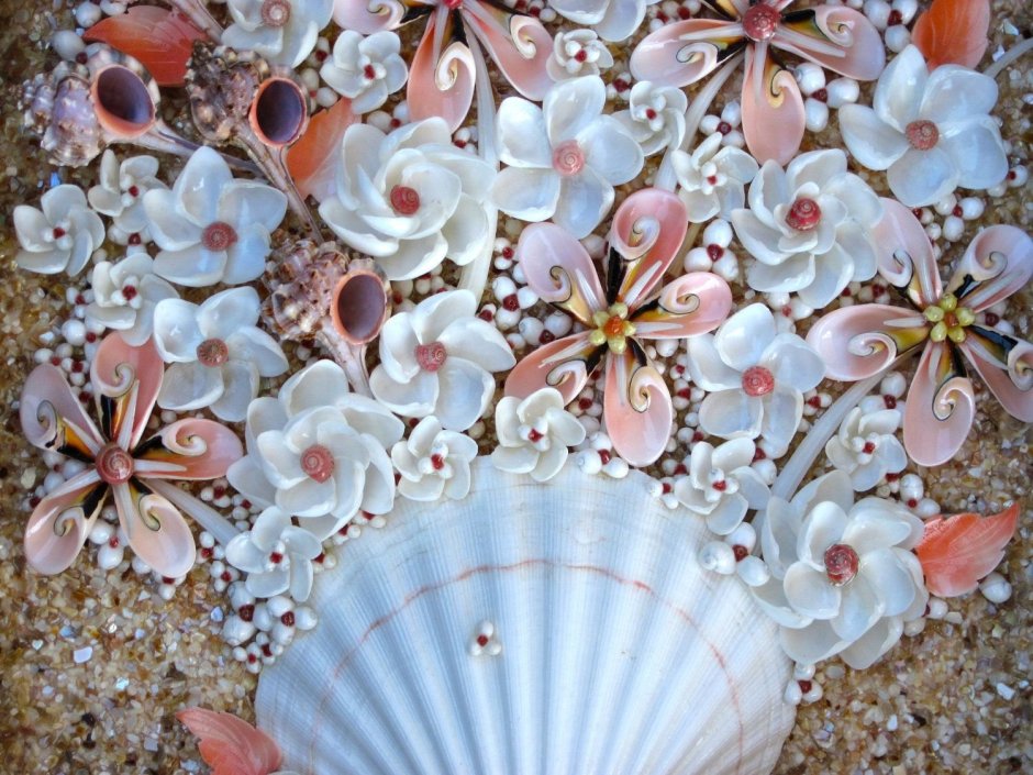 Украшения из ракушек