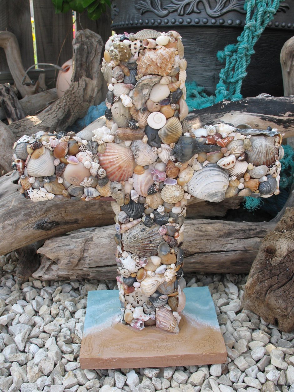 Интерьерные вещи из ракушек