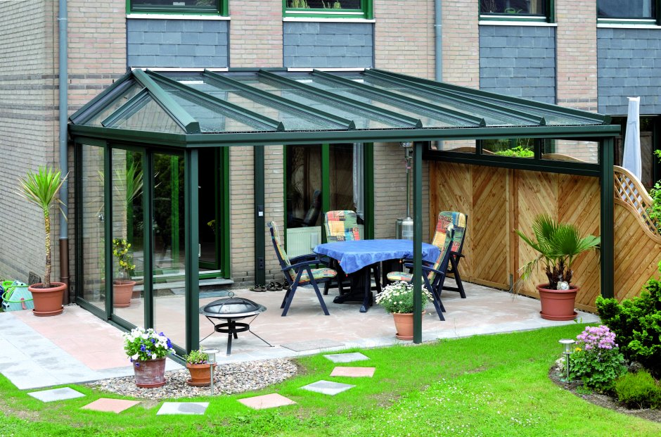 Терраса из металла