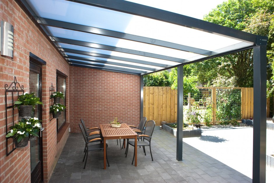 Навес из профлиста