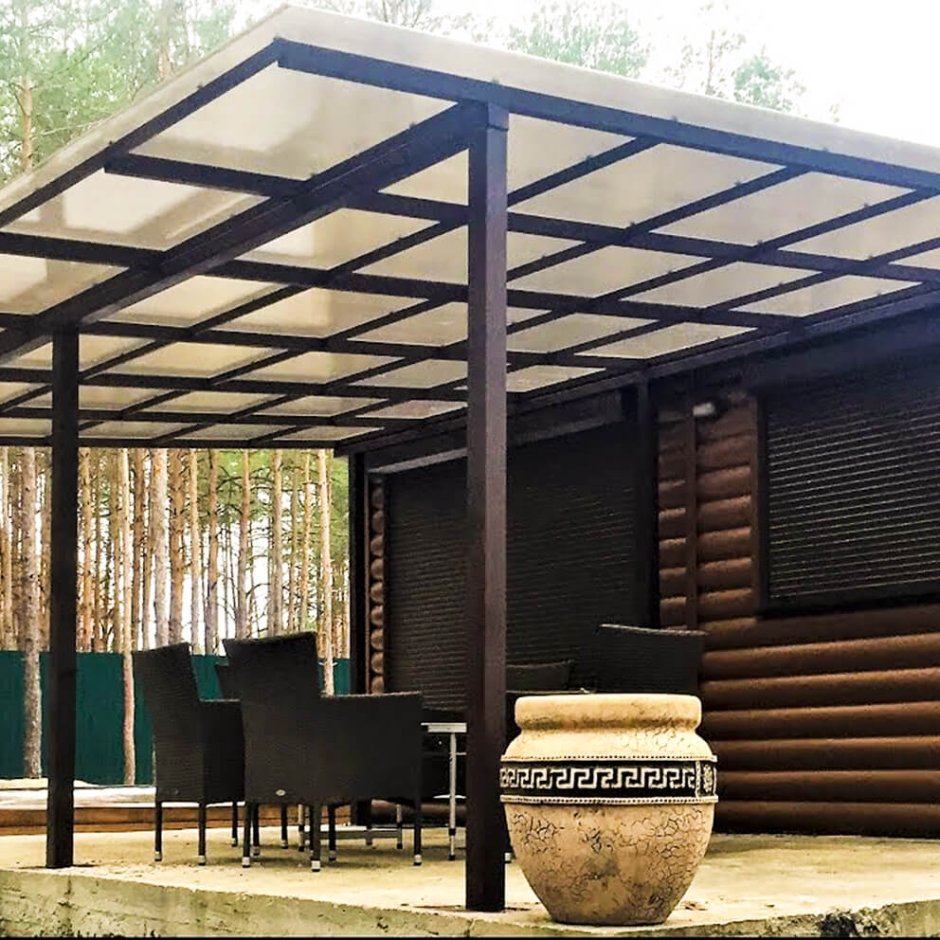 Терраса из металла