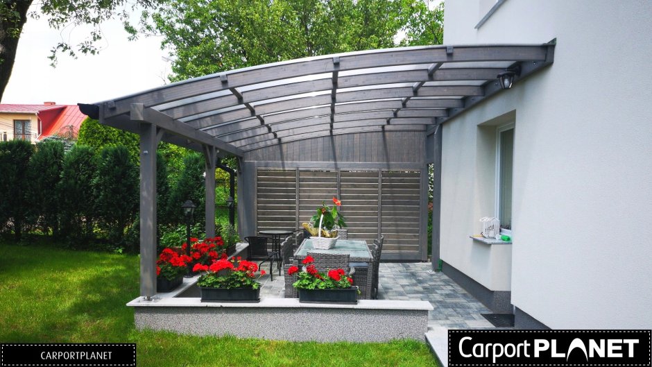 Веранда из металла