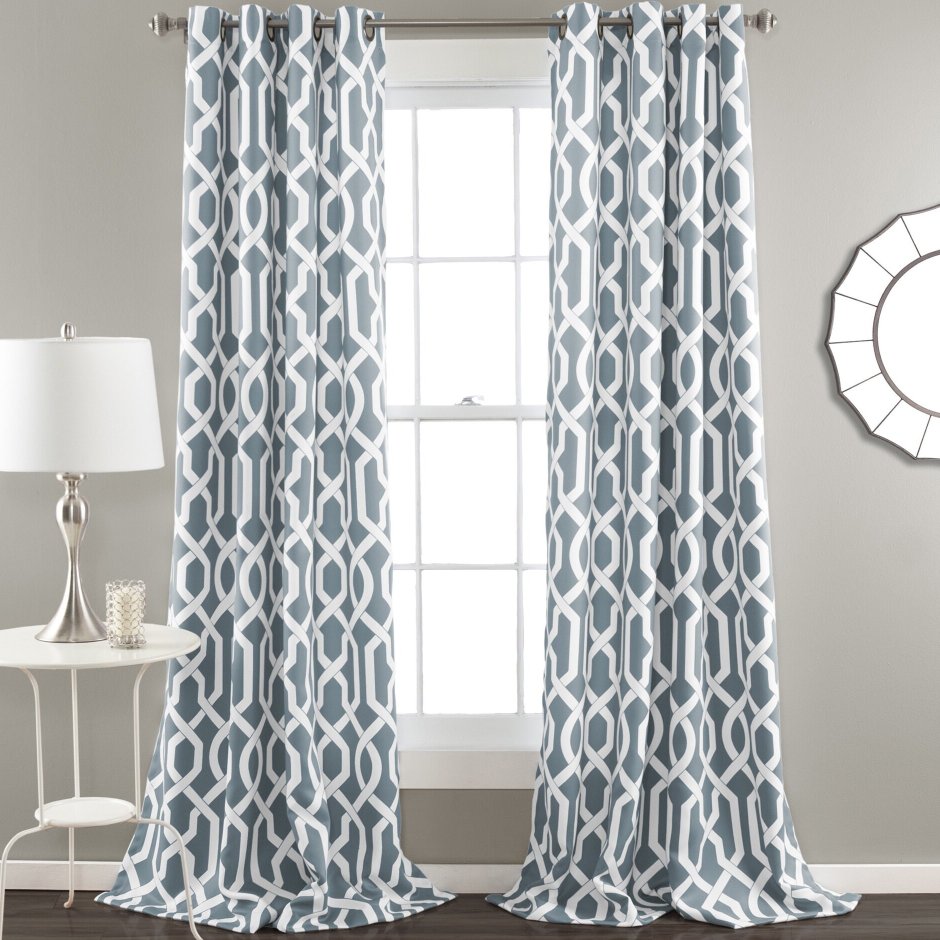 Шторы с орнаментом