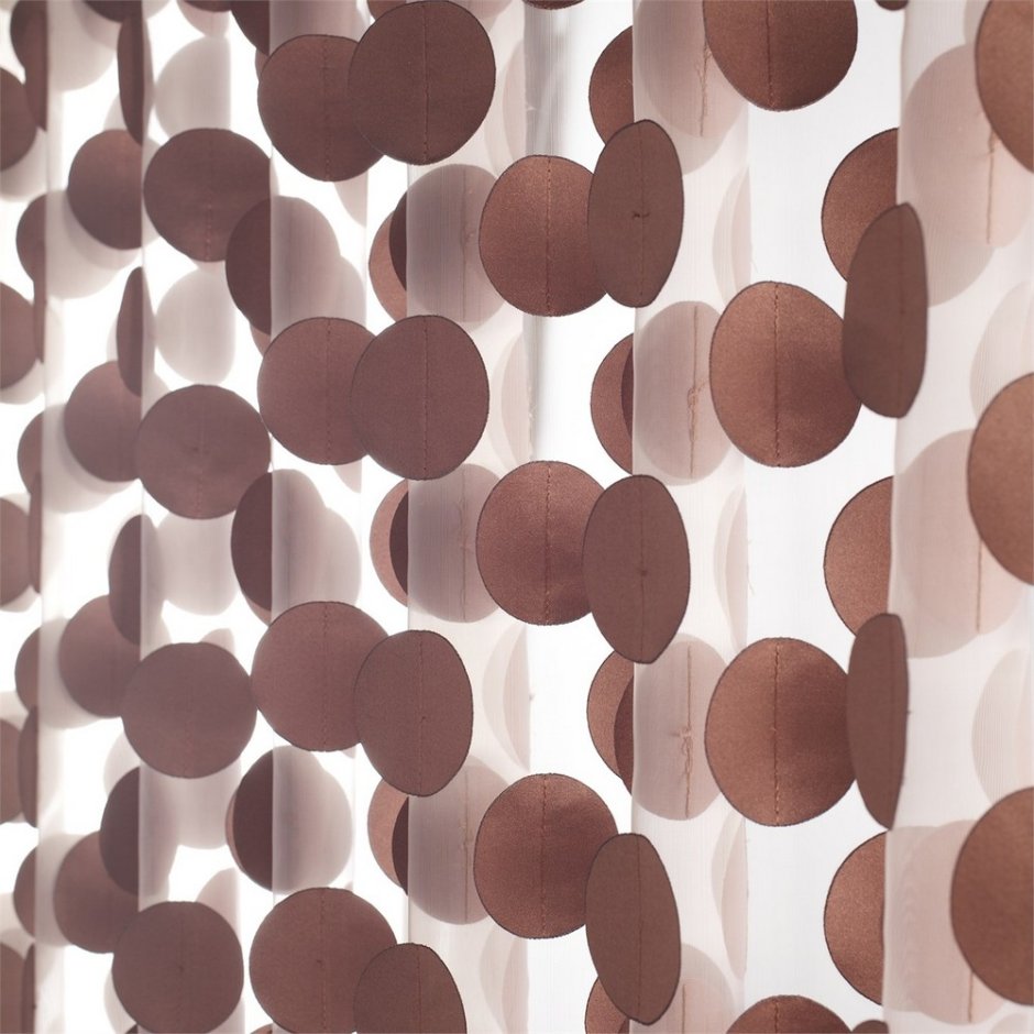 Шторы с кругами